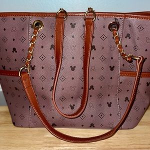 Vintage Leather Mickey Purse